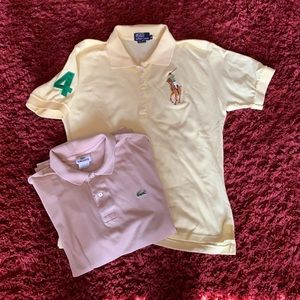 Youth Boy's Polo Shirts Lacoste RL Polo Bundle